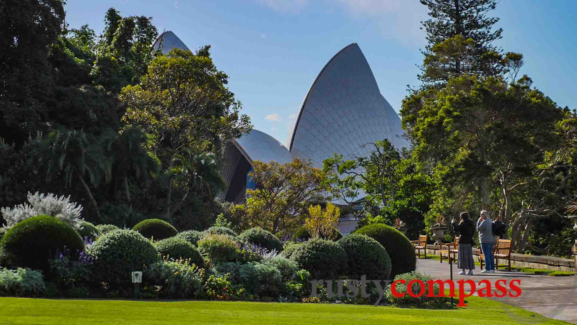 The stunning grounds at Government House, Sydney